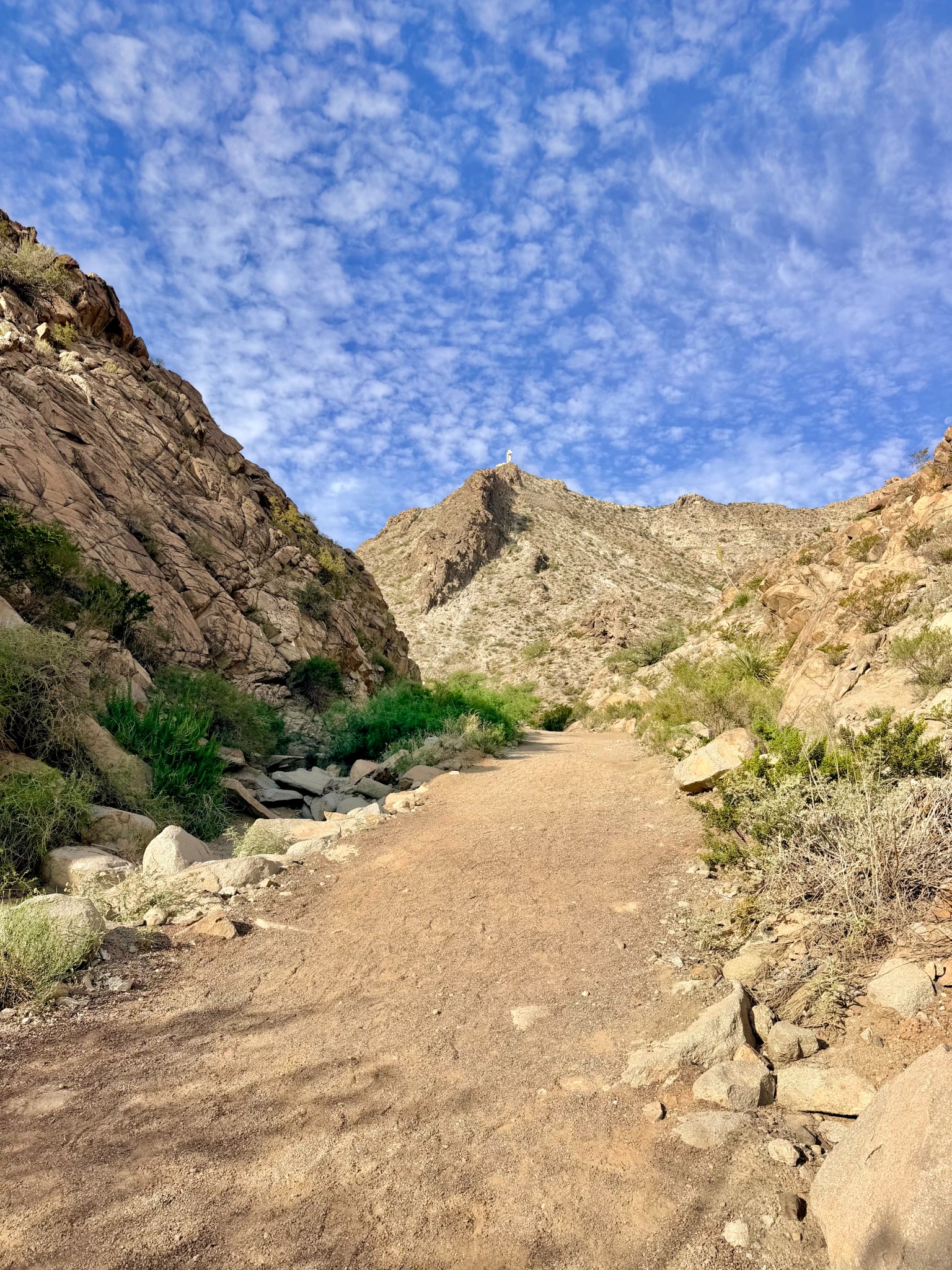 The Way Up, Mount Cristo Rey, by Helen Metcalfe