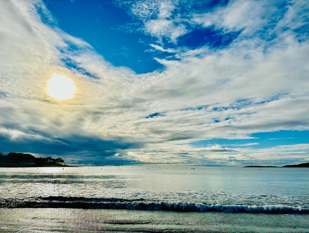 Open Sky, Quiet Water, Atlantic Morning, by Helen Metcalfe
